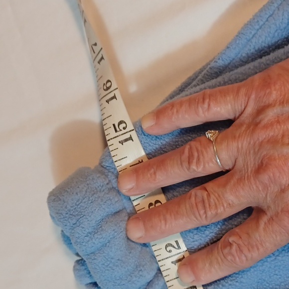 Foot Locker Heavy Fleece Blue  Ski Pants Front &Back pockets   M - Picture 5 of 8